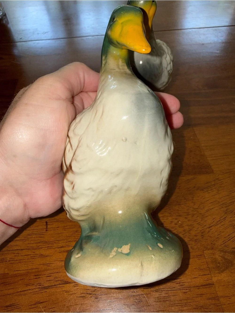 Ducks Pair of Vintage Ceramic Mallards